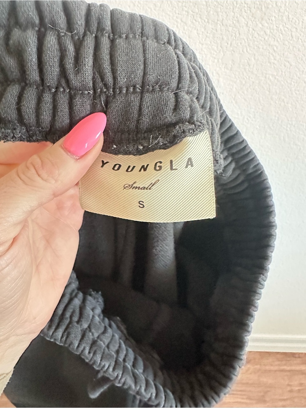 YoungLA Black Sweatpants - Picture 3 of 5